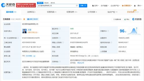 武汉蔚来能源公司战略升级 新增AI软件与互联网信息服务，布局智慧能源新赛道